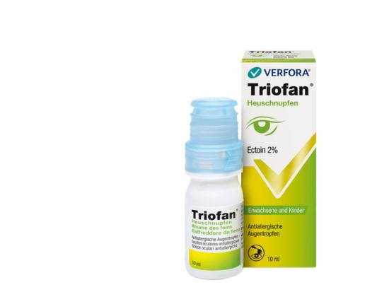 TRIOFAN Heuschnupfen antiallergische Augentropfen Flacon 10ml