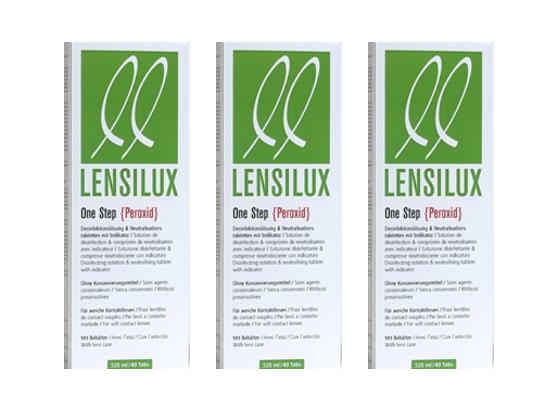 Lensilux One Step Peroxid Platin 3 x 360 ml inkl. 3 Behälter