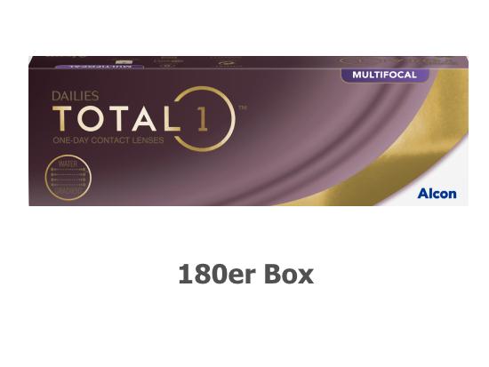 Focus Dailies Total 1 multifocal 180er Box