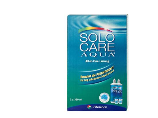 Solocare Aqua 2 x 360ml inkl. Behälter