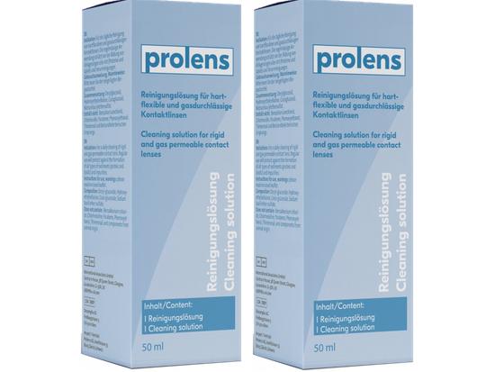 Prolens Reiniger Reinigungslösung 2 x 50 ml