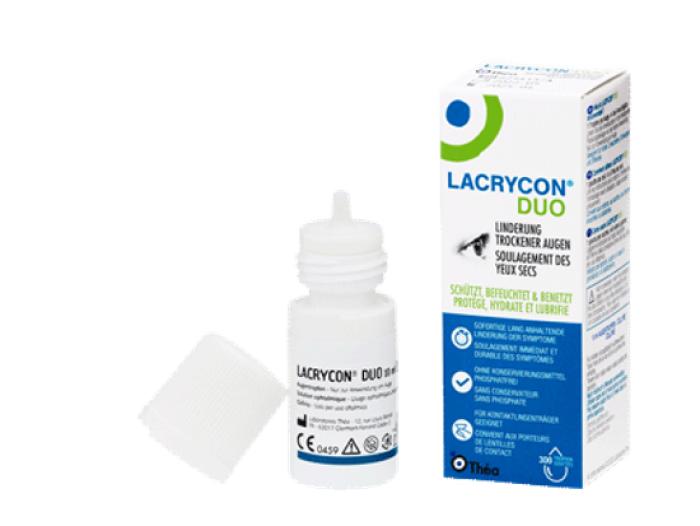 Lacrycon Duo Augentropfen trockene Augen ca. 300 Tropfen 10ml