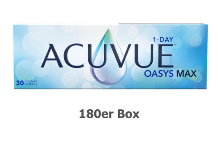 Acuvue Oasys MAX 1-Day OptiBlue 180er Box