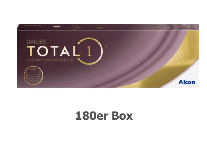 Focus Dailies Total 1 180er Box plus 10 Gratislinsen